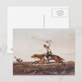 Balling Ostriches Postkarte (Vorne/Hinten)