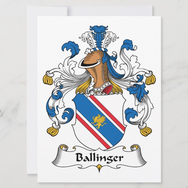 Ballinger Familienwappen (Vorderseite)