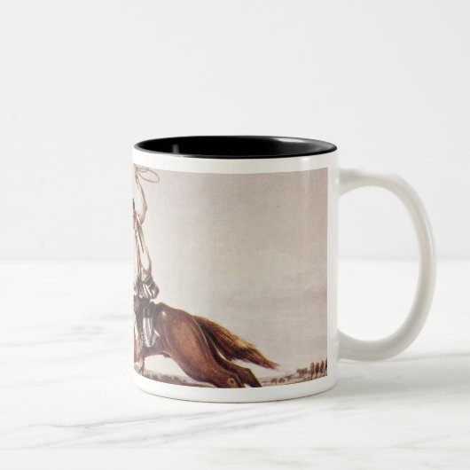 Ballings-Sträuße Zweifarbige Tasse (Rechts)