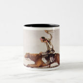 Ballings-Sträuße Zweifarbige Tasse (Mittel)