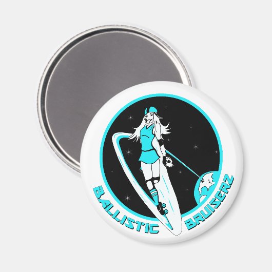 Ballistic Bruiserz Magnet (Vorderseite/Rückseite)