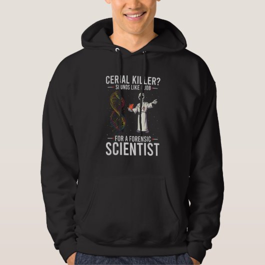 Ballistics Forensics Quote for Forensic Anthropolo Hoodie (Vorderseite)