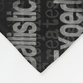 Ballistik Experte Extraordinaire Fleecedecke (Ecke)