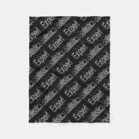 Ballistik Experte Extraordinaire Fleecedecke (Vorderseite)