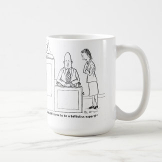 Ballistikexpertenvernehmung Kaffeetasse