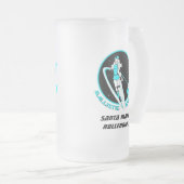 Ballistische Bruiserz mattierte Tasse (VorderseiteRechts)