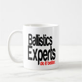 Ballistische Experten machen es besser Kaffeetasse (Links)