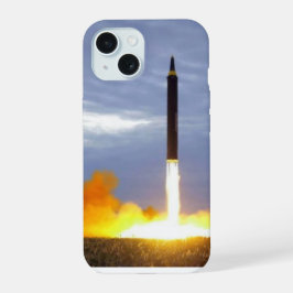 Ballistische Rakete mittlerer Reichweite iPhone 15 Hülle