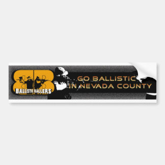 ballistisches baller bumber sitcker #1 autoaufkleber