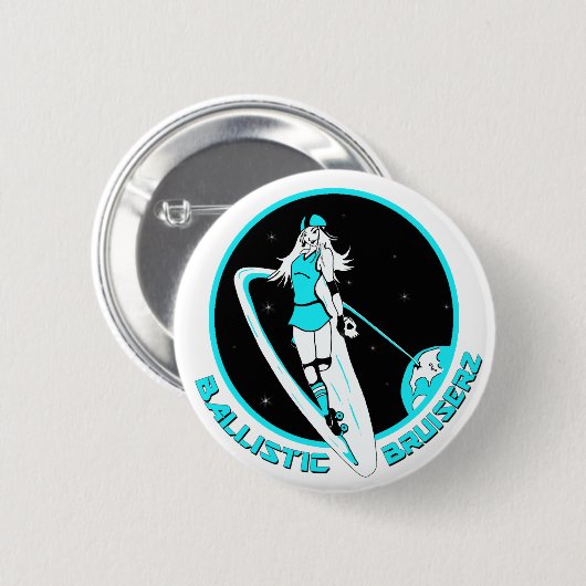 Ballistisches Bruiserz Button (Vorne & Hinten)