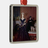 Ballkleid von Mary Todd Lincoln Silbernes Ornament (Rechts)