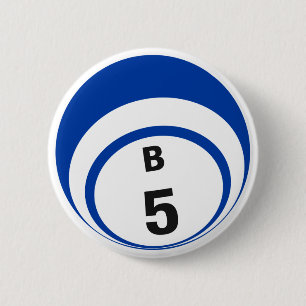 Ballknopf des Bingo-B5 Button