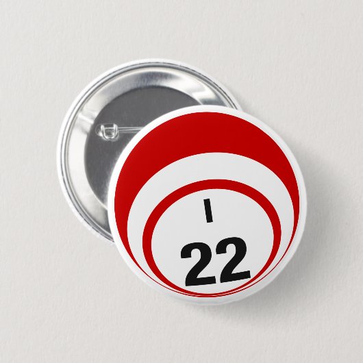 Ballknopf des Bingo-I22 Button (Vorne & Hinten)