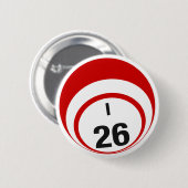 Ballknopf des Bingo-I26 Button (Vorne & Hinten)
