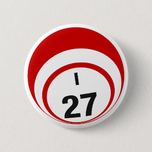 Ballknopf des Bingo-I27 Button