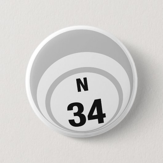 Ballknopf des Bingo-N34 Button (Vorderseite)