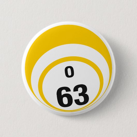 Ballknopf des Bingo-O63 Button (Vorderseite)