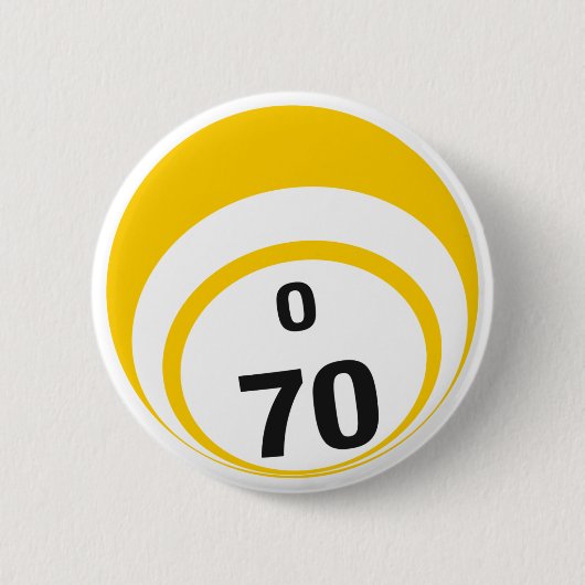 Ballknopf des Bingo-O70 Button (Vorderseite)