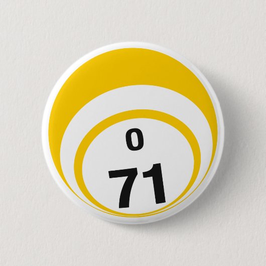 Ballknopf des Bingo-O71 Button (Vorderseite)