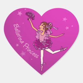 Balllerina cerpink Princess Aufkleber