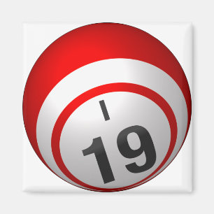 Ballmagnet des Bingo I 19 Magnet