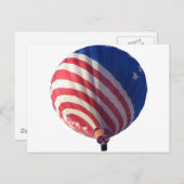 Ballon 5 postkarte (Vorne/Hinten)