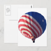 Ballon 5 postkarte (Vorne/Hinten)