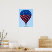 Ballon 6822 Sterne und Streifen Poster (Küche)