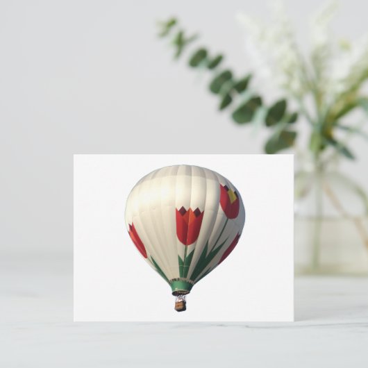 Ballon 6 postkarte (Stehend Vorderseite)