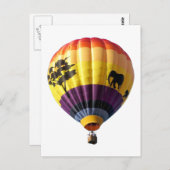 Ballon 7 postkarte (Vorne/Hinten)