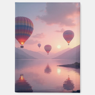 Ballon-Abenteuer-Träume Magnet