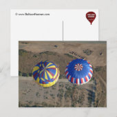 Ballon ABQ-2005-5 Postkarte (Vorne/Hinten)