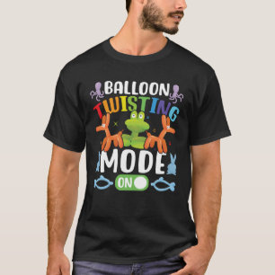 Ballon Ainmal Twimming Mode on Balloon Animal Ar T-Shirt