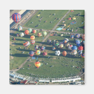 Ballon Albuquerque morgens Magnet