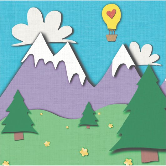 Ballon Aufkleber (Vorderseite)