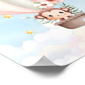 Ballon Baby Monkey Poster (Ecke)