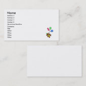 Ballon-Bär Visitenkarte (Vorne/Hinten)