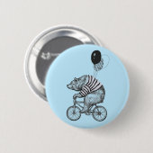 Ballon Bicycle Bear Button (Vorne & Hinten)