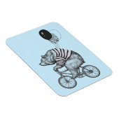 Ballon Bicycle Bear Magnet (Rechte Seite)
