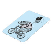 Ballon Bicycle Bear Magnet (Linke Seite)