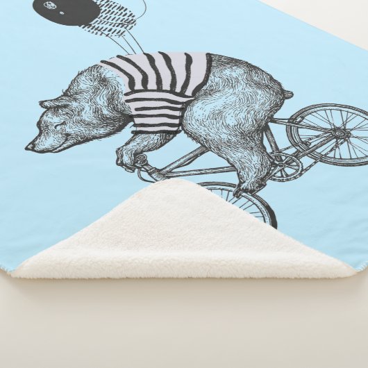 Ballon Bicycle Bear Sherpadecke (3/4)