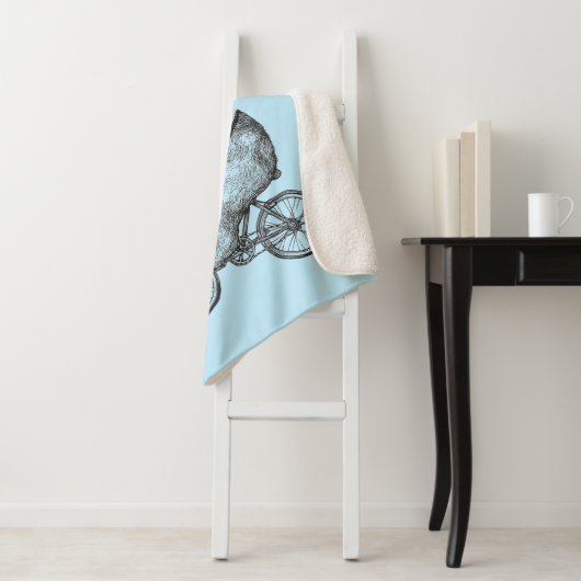 Ballon Bicycle Bear Sherpadecke (Beispiel)