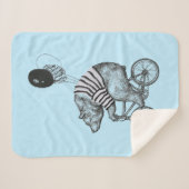 Ballon Bicycle Bear Sherpadecke (Vorderseite (Horizontal))