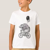 Ballon Bicycle Bear T-Shirt (Vorderseite)