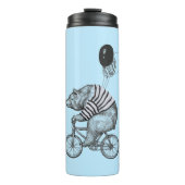 Ballon Bicycle Bear Thermosbecher (Vorderseite)