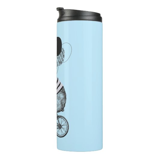 Ballon Bicycle Bear Thermosbecher (Nach rechts gedreht)