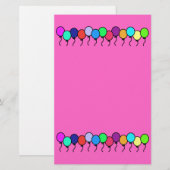 Ballon-Briefpapier Briefpapier (Vorne/Hinten)