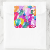 Ballon Celebration Stickers (Tasche)
