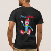 Ballon-Clown - Party-Tier T-Shirt (Rückseite)