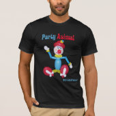 Ballon-Clown - Party-Tier T-Shirt (Vorderseite)